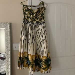 Anthropologie Flower Sundress